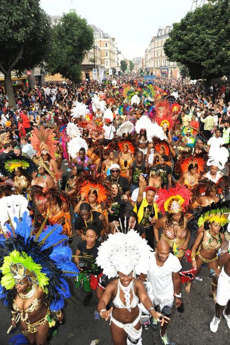 Notting Hill, London: An Insider's Guide | CN Traveller Carnaval Notting Hill, Carnival London, Carnival Conquest, Carnival Outfit, London Neighborhoods, Brazil Carnival, Notting Hill Carnival, Notting Hill London, London Guide