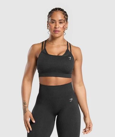 Sports Bras | The Right Support for Every Workout - Gymshark Gym Wear For Women, Put In The Work, Supportive Sports Bras, Family Women, Medium Support Sports Bra, Seamless Sports Bra, Layered Design, Jacquard Pattern, Gym Wear