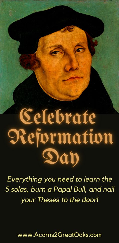 Reformation Day Meme, Rome To Reformation Mfw, Reformation Day Scavenger Hunt, Reformation Day Printables, Reformation Day Activities, Reformation Party Ideas, Reformation Day For Kids, Reformation Day Party, Reformation Party