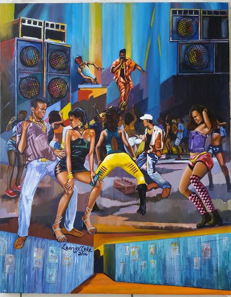 Jamaican Art, Reggae Art, Dancehall Music, Jamaican Culture, Visual And Performing Arts, Caribbean Art, Afrocentric Art, Indigenous Culture, Reggae Music