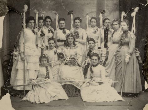 The May Queens of Whitelands College: the early years | The Library Time Machine Vintage Photos Of People, Queen Margaret, Queen Queen, John Ruskin, May Queen, Photos Of People, Mystery Of History, Event Entertainment, 100 Years Ago