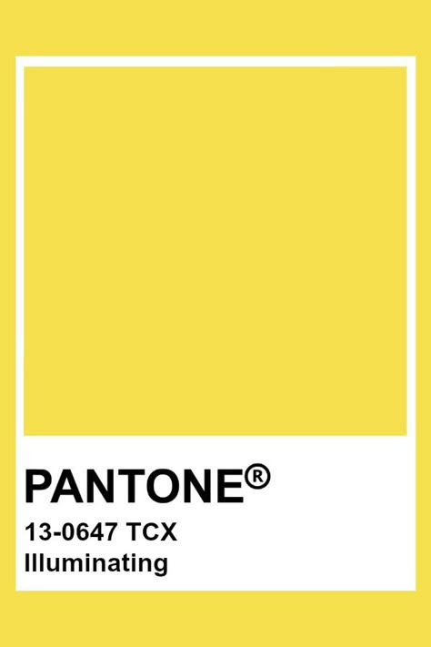 Pantone Yellow Shades, Pantone Tcx, Yellow Pantone, Pantone Color Chart, Pantone Swatches, Pantone Palette, Pantone Colour Palettes, Buttercup Yellow, Pantone Colors