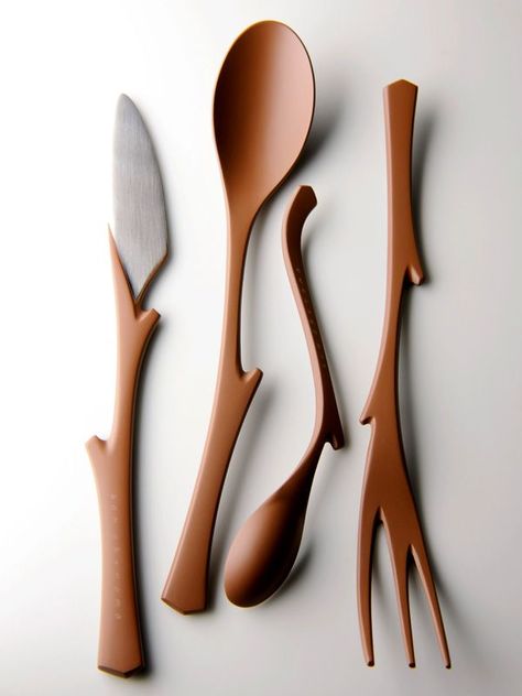 Eda Cutlery, Appearances Inspiration, Okuyama Design, Red Dots, Ken Okuyama, Nature Shape, Products Design, Dots Awards, High Organizations #pfister #indira Objet Design, Knife Set Kitchen, Spatulas, Yanko Design, Organic Design, Wooden Spoons, Red Dots, Cafe Bar, Objects Design