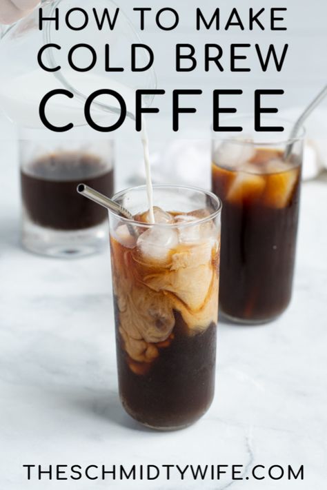 Beloved Iced Coffee is so easy to make at home, learn how to make the best cold brew at home. This easy overnight recipe includes tips, pictures, and the perfect ratio so that you can make your own Homemade Cold Brew Coffee! Cold Brew Ratio, Cold Brew Coffee Ratio, Diy Cold Brew Coffee, Homemade Cold Brew Coffee, Best Cold Brew Coffee, Make Cold Brew, Cold Brew Coffee Recipe, Cold Brew Coffee Concentrate, Overnight Recipes