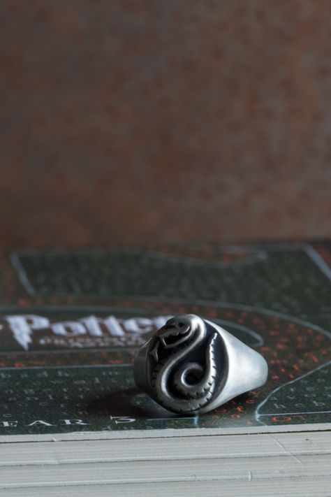 Dracos Ring, Draco Malfoy Engagement Ring, Draco Malfoy Ring, Slytherin Inspired Jewelry, Draco Malfoy Rings Aesthetic, Draco's Rings, Draco Ring, Draco Malfoy Signet Ring, Harry Potter Rings