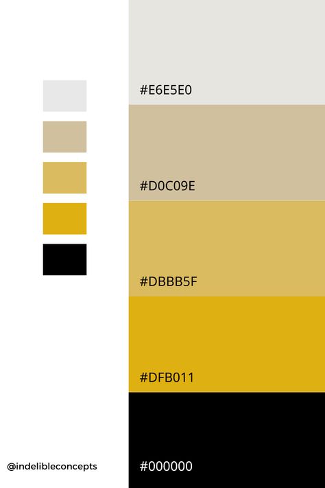 Black Gold Yellow Color Schemes, Black Gold Pallete Color, Black Gold Beige Color Palette, Black And Gold Color Palette Branding, Gold Pallette Colour Palettes, Mustard And Black Color Palette, Black White Gold Brown Color Palette, Black And Yellow Colour Palette, Black Gold Colour Palette