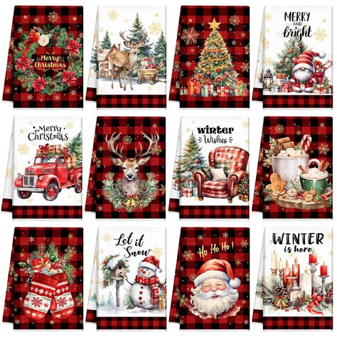 Holiday hand towels