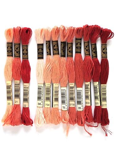 DMC 20 21 22 | New DMC embroidery floss colors 2017. Read my… | Flickr