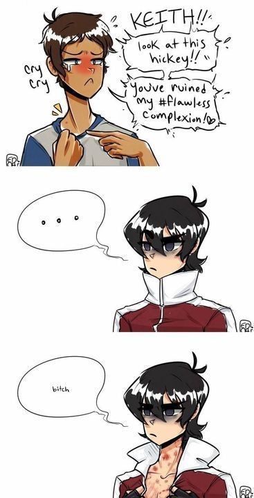 Keith Lance, Klance Fanart, Voltron Funny, Klance Comics, Keith Kogane, Voltron Comics, Form Voltron, Voltron Ships, Voltron Fanart