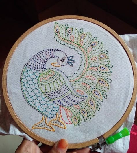 Even Running Stitch Design, Running Stiches Embroidery Designs, Running Stitch Embroidery Patterns, Running Stiches Embroidery Motif, Hand Embroidery Running Stitch Designs, Running Stiches Design, Kantha Motifs Design, Embroidery Running Stitch Designs, Running Stitch Embroidery Design Simple