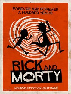 Pumpkin Rick And Morty Poster, Justin Roiland, Get Schwifty, Wubba Lubba Dub Dub, Rick Y Morty, Adult Swim, Film Posters, Rick And Morty, Minimalist Poster