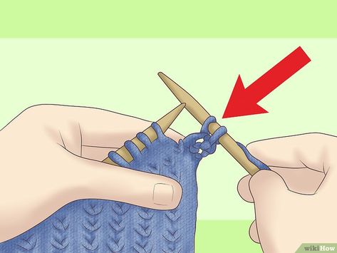 3 Ways to End Knitting a Scarf - wikiHow Knitting A Scarf, Long Weave, Scarf Yarn, Do It Yourself Crafts, Bind Off, Knit In The Round, How To Knit, Types Of Yarn, Knit Stitch