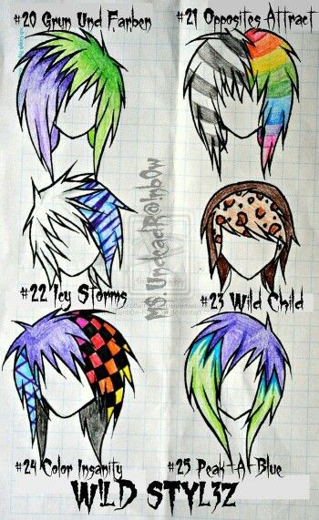 Emo And Scene, Scene Emo Art, Scene Hairstyles, Scene Kid Art, 2000s Scene, Estilo Emo, Some Drawings, Emo Scene Hair, Mode Emo