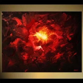 Abstract painting - Rising Abstract Red Painting, Red Painting Ideas On Canvas, Dark Red Painting, Squeegee Painting, Red Paintings, Kinkade Paintings, Red Abstract Painting, Airbrush Painting, Acrylic Painting Inspiration