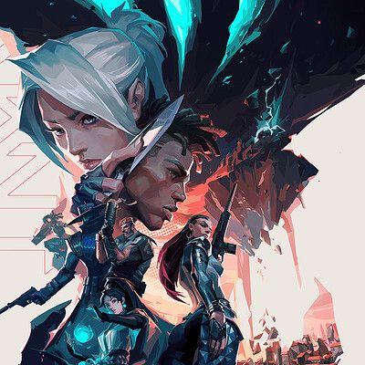 ArtStation - Suke ∷ Valorant Pfp, Key Art, 캐릭터 드로잉, Keys Art, Riot Games, Game Concept Art, Gaming Wallpapers, Video Game Art, Illustrations And Posters