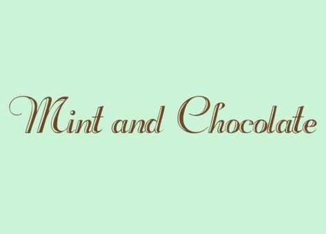 Mint And Brown Aesthetic, Mint Chocolate Chip Aesthetic, Mint Choco Aesthetic, Mint Chocolate Aesthetic, Mint And Brown, Moodboard Pics, Mint Cocoa, Mint Choco, Mint Aesthetic