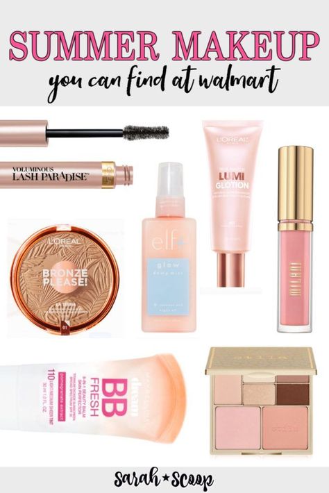 Summer Make Up Looks Natural, Best Makeup Products For Natural Look, Summer Make Up Products, Walmart Beauty Must Haves, Walmart Makeup Must Haves, Lumi Loreal, Walmart Must Haves, Summer Makeup Products, Walmart Makeup