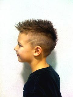 Crystal Macias: April 2011 Boys Hair Lightning Bolt, Boys Haircut Lightning Bolt, Cool Boy Haircuts, Boys Mohawk, Hair Designs For Boys, Boys Fade Haircut, Kids Haircut, Boys Haircut Styles, Kids Haircuts