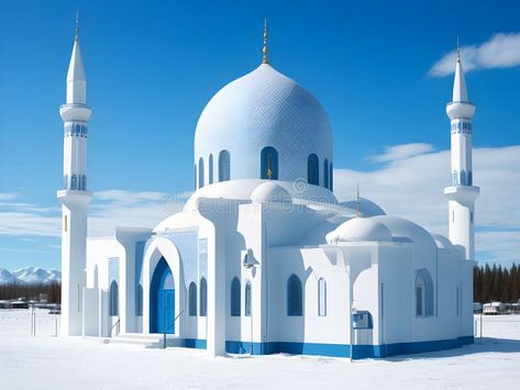 A white building with a blue and white building with a blue door stock photography Cathedral Facade, White Building, Blue Door, White Colour, Stock Photography, Photo Image, Blue And White, Stock Photos, Building