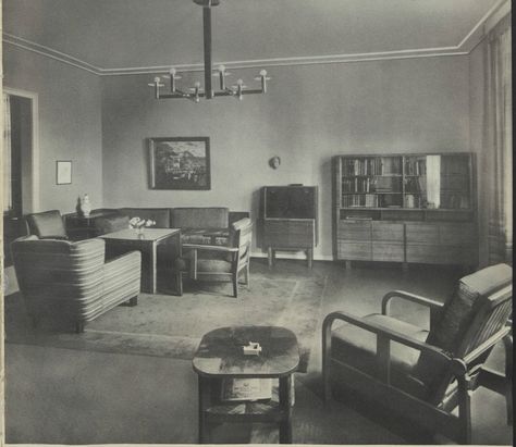 sitting room 1930 Interior Design, 1930s Interior Design, 1930s Interior, 1930s House Interior, 1930s House Renovation, 1930s Home, German Houses, 1930s House, Flat Interior