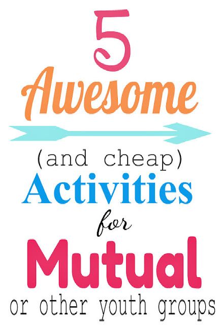 Young women activity ideas for class activities or combined mutual activities. Cheap, fun, and easy activities to put together. Youth Activity Ideas, Lds Yw Activities, Lds Youth Activities, Church Youth Activities, Lds Young Women Activities, Mutual Activities, Youth Group Activities, Activity Day Girls, Yw Activities