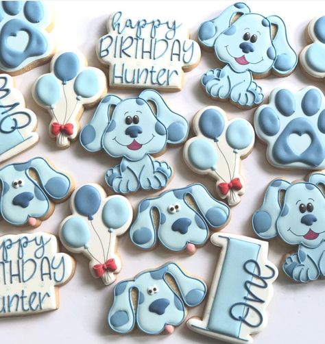 1st Birthday Boy Themes, Blue's Clues Birthday Party, Clue Party, 2nd Birthday Party For Boys, Blue Birthday Parties, Boys 1st Birthday Party Ideas, Baby Rose, Second Birthday Ideas, Boy Birthday Party Themes