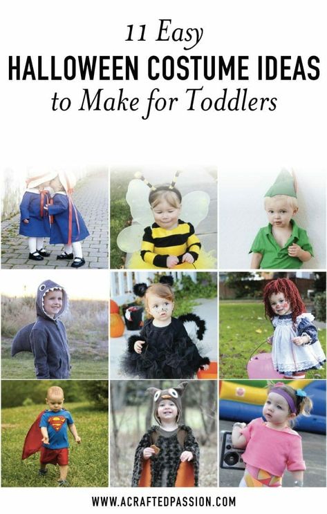 Toddler Halloween Costume Ideas, Halloween Costumes For Toddlers, Costumes For Toddlers, Toddler Halloween Costume, Old Halloween Costumes, Boys Diy, Halloween Infantil, Easy Diy Costumes, Easy Diys