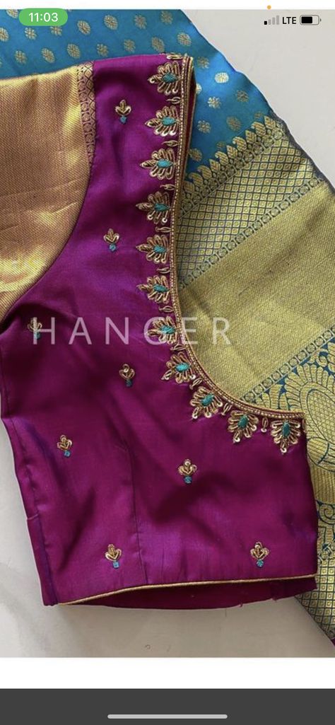 Long Border Blouse Work Designs, Big Border Pattu Blouse Maggam Works, Maggam Work Dresses Neck Designs, Light Maggam Work Blouse Designs, Leaf Maggam Work Designs, Pink Blouse Maggam Work Designs Simple, Blouse Magam Designs Latest, Simple Maggam Thread Work Blouses, Blouse Work Designs Latest Simple