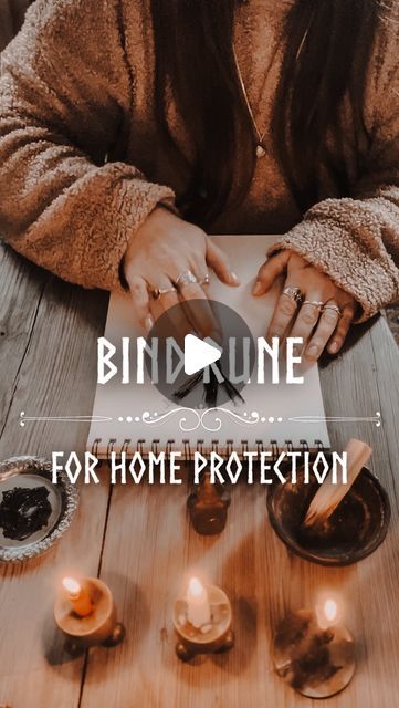 Gabs Leijon on Instagram: "🏡 Home protection bind rune  What’s your favorite home protection rune? 💬👇🏻  Here’s a super fast and super short version of how I make my bind runes. Connecting to my ancestors before being guided by them in a trance state to form a bind rune. This one is for home protection.  ᛉ Algiz - Instinct, protection, guarding  ᛟ  Othala - Heritage, ancestry, hearth ᛏ Tiwaz - Bravery, justice, leadership  Write it, draw it, burn it, carve it - however you want and on the material you want and hang it by your door to your home for protection of the home and the treasures you keep there!  Fun history fact: the rune Othala can be seen carved above many doors on old barns and houses and on fences around Sweden. This rune was carved to keep the homestead safe from death mag Home Protection Rune, Bind Runes, Protection Rune, Nordic Runes, Home Protection, The Homestead, My Ancestors, Old Barns, History Facts