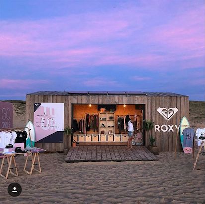 Container Surf Shop, Shipping Container Store, Bali Studio, Acreage Landscaping, Beach Market, Pop Up Cafe, Beach Gym, The Caravan, Cafe Shop Design