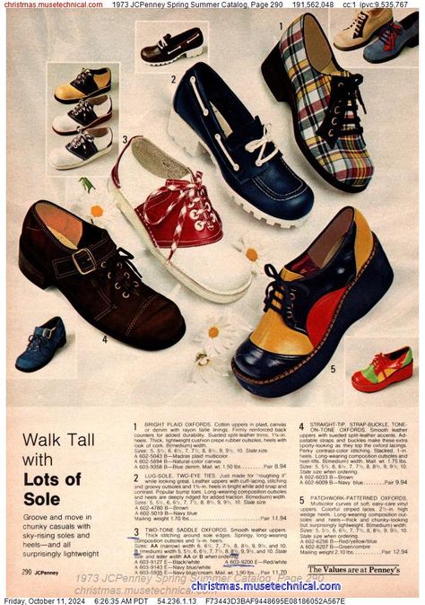 1970s Shoes, 60s And 70s Fashion, 70s Inspired Fashion, Seventies Fashion, Vintage Wardrobe, Retro Shoes, 1970s Fashion, 70s Retro, 70s Fashion