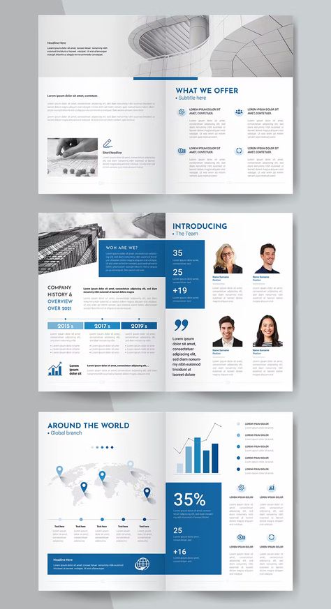 Company Profile Brochure Design Template AI, EPS. 12 Pages. Company Booklet Design, Company Profile Book Design, Company Document Design, 4 Page Brochure Design, Company Brochure Design Layout, Creative Company Profile Design Layout, Company Profile Design Creative, Graphic Design Layout Inspiration, A4 Brochure Design