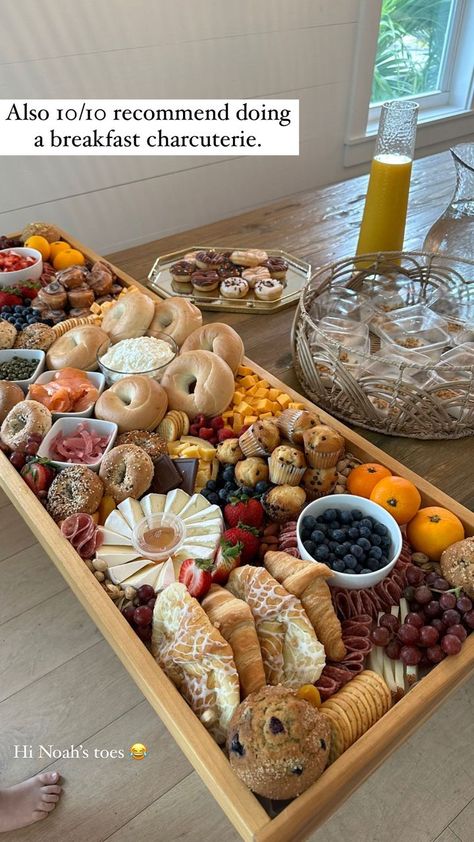 Stories • Instagram Lunch Platter, Breakfast Charcuterie, Ladies Lunch, Grazing Tables, Food Platters, Floral Baby Shower, Breakfast In Bed, Interesting Food Recipes, Charcuterie Board