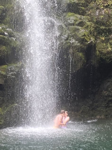 Find a waterfall close to you, whether you live by the mountains or the ocean. Share a kiss with the one you love under the waterfall 💦