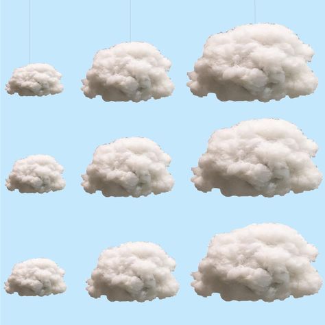 PRICES MAY VARY. -Product Size: You will receive 9 cloud props for daily decoration, 3 cloud props are about 25*20*20cm/9.8*7.9*7.9 inches and 3 cloud props are about 15*15*15cm/5.9*5.9*5.9 inches. There are also three artificial cloud props measuring around 25*20*20cm/9.8*7.9*7.9 inches, enough products for a variety of occasions -Product Materials: Our artificial cloud props are made of high quality fabric, easy to store and long-term use. Our products will be compressed in the process of pack Rain Baby Showers, Cloud Baby Shower Theme, Cloud Decor, Cartoon Wedding, Cloud Party, Cloud Theme, Cloud Decoration, December Baby, Moon Baby Shower