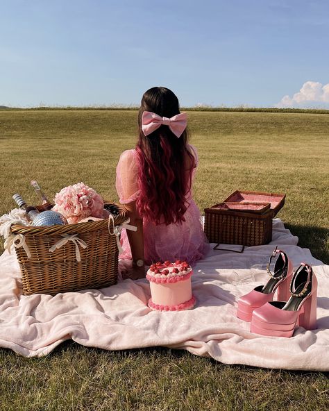 Pink Birthday Picnic Photo Shoot Fun Birthday Activity Ideas Pink Picnic Photoshoot, Picnic Photo Shoot Ideas, Ways To Spend Your Birthday, Pink Birthday Picnic, Picnic Birthday Photoshoot, Birthday Picnic Photoshoot, Birthday Activity Ideas, Birthday Starbucks, Homemade Punch