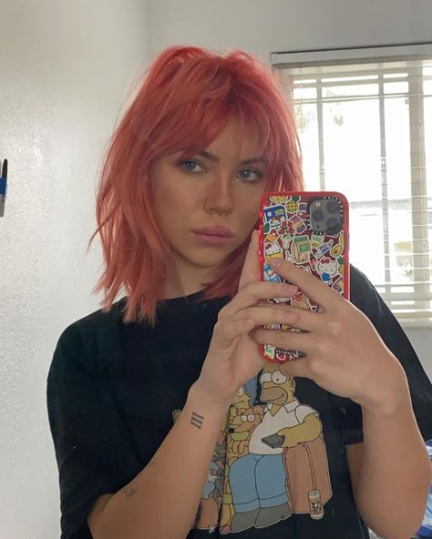 Jaden Edwards on Instagram: “goodmorning” Tone Orange Hair, Jaden Edwards, Peach Hair, Hair Color Pastel, Haircut And Color, Pastel Hair, Hair Dye Colors, Good Hair Day, Orange Hair