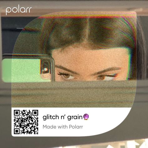 Grain Filter Aesthetic, Grain Filter, Foodie Filter, Polar Codes, Glitch Effect, Editing Tricks, Polar Code, Instagram Filters, Edit Ideas