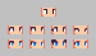 Beginner: Low Res Character. | kurovadis Pixelart Character Tutorial, How To Draw Pixel Art Characters, Pixel Character Tutorial, Cute Pixel Character, Pixel Art How To, Pixel Art Characters Tutorials, How To Draw Pixel Art, Pixel Art Characters 64x64, Pixel Art Reference