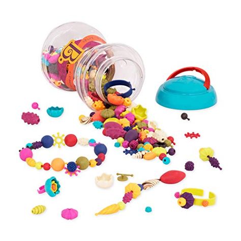 B. Toys - (300-pcs) Pop Snap Bead Jewelry - DIY Jewelry K... https://smile.amazon.com/dp/B00B16U7VO/ref=cm_sw_r_pi_dp_U_x_Ki23Db06EMEF0 Pop Beads, Diy Jewelry Set, Buy Wholesale Jewelry, Creative Necklace, Non Toy Gifts, Kids Pop, Jewelry Making Kits, Jewelry Making Kit, Craft Jewelry