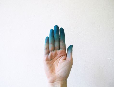 blue Blue Fingers, Paint Stain, Color Textures, Spring Colors, Blue Aesthetic, Photography Inspiration, Photo Sharing, Human Body, Dye