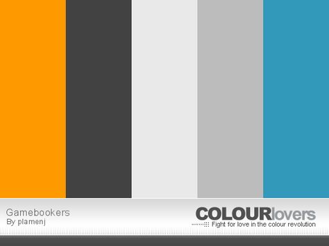 "Gamebookers" by plamenj Gamebookers, betting, grey, orange, site Orange Highlights, Home Colors, Grey Background, Sports Betting, Gray Background, House Colors, Bar Chart, Color Palette, Highlights