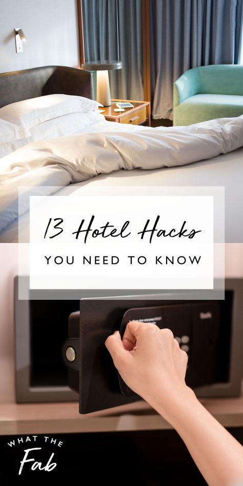 After a long travel day, you probably dream of drawing a hot bath and slipping under the covers in your clean, comfortable hotel room. But how sanitary and safe are your accommodations for the night?Read the blog for the inside scoop on hotel hacks you need to know to keep you safe.  hotel hacks, hotel hacks tips, hotel tips Hotel Room Organization Hacks, Clean Hotel Room, Hotel Room Hacks, Hotel Lifestyle, Organising Tips, Living In A Hotel, Hotel Hacks, Hotel Secrets, Hotel Pillows