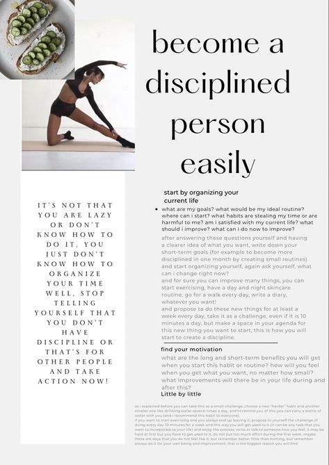 Discipline To Workout, 230 Lbs Women, Having Discipline, Did Fictives, How To Do Well In College, How To Clean Your Mind, How To Take Action On Goals, Practice Self Discipline, How To Be An Intelligent Woman