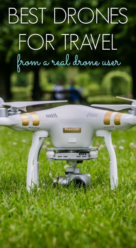 Best Drones For Travel From A Real Drone User. As a full-time traveler and a commercial drone pilot, I get asked all of the time, “What are the best drones for travel?” While this is not a question with a straight forward answer, there are many drone opti Drone Videography, Drone Business, Professional Drone, Flying Drones, Drone For Sale, Drones Concept, Drone Design, Drone Technology, Drone Pilot