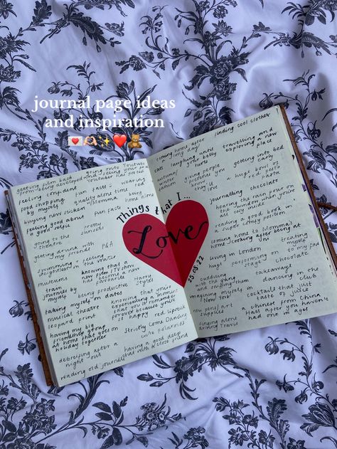 Lainey💌 on TikTok Journal Inspiration Writing, Love Scrapbook, Bulletin Journal Ideas, Pretty Journals, Memory Journal, Art Journal Therapy, Bullet Journal Design Ideas, Diary Ideas, What To Write