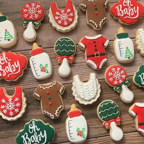 Christmas Baby Shower Ideas – Baby Shower Ideas 4U Christmas Baby Decorations, Winter Twin Baby Shower Ideas, Gingerbread Baby Shower Cookies, Christmas Baby Shower Desserts, Christmas Baby Shower Ideas Food, Baby Shower Christmas Cookies, Boy Christmas Baby Shower Ideas, Gingerbread Themed Baby Shower Ideas, December Themed Baby Shower Ideas