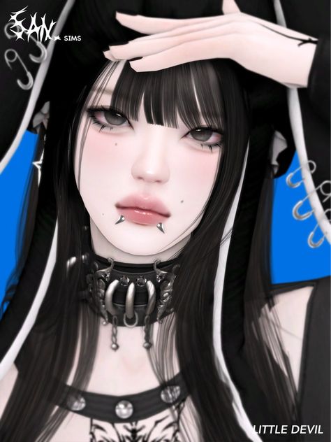 【333】Little-Devil. | Patreon Sims4 Cc Lip Piercing, Sims Cc Scene Hair, Emo Sims 4 Cc Patreon, Sims Cc Scene, Sims 4 Cc Male Emo Clothes, Goth Hair Sims 4, Sims4 Emo Cc, Sims 4 Cc Lip Piercing, The Sims 4 Piercing Cc