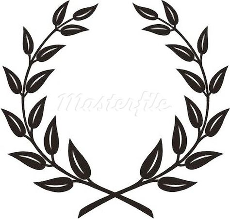 Laurel Drawing, Laurel Tattoo, Lawyer Logo Design, Old School Tattoo Sleeve, Olive Branch Tattoo, Wreath Tattoo, Tattoo Filler, Branch Tattoo, Simple Tattoo Designs