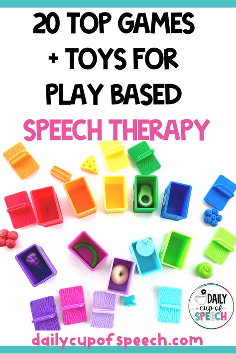 Interactive Speech Therapy Activities, Speech Therapy Ideas For Nonverbal, Pragmatic Speech Therapy Activities, Speech Games For Preschoolers, Language Speech Therapy Activities, Sight Words Kindergarten Activities Fun Games, Must Have Speech Therapy Materials, Play Based Articulation Therapy, Nonverbal Speech Therapy Activities